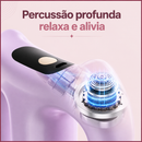 FitPulse Massageador Vibratório Fitness Multifuncional Recarregável