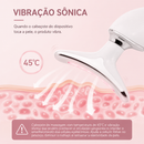 Massageador Golfinho LED Anti-Idade para Pescoço e Rosto | Rejuvenescimento em Casa