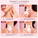Massageador Golfinho LED Anti-Idade para Pescoço e Rosto | Rejuvenescimento em Casa