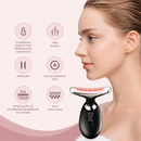 Massageador Golfinho LED Anti-Idade para Pescoço e Rosto | Rejuvenescimento em Casa