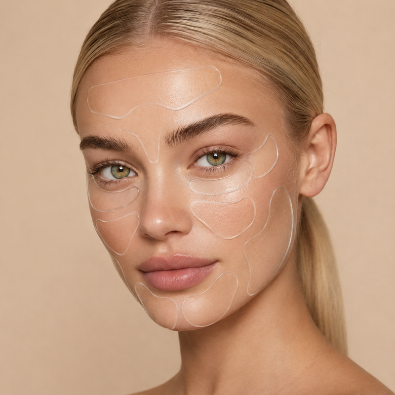 Adesivo de Silicone Anti Rugas Reutilizável Hadarea
