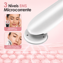 Lunavie Massageador Facial EMS | LED, Aquecimento e Vibração