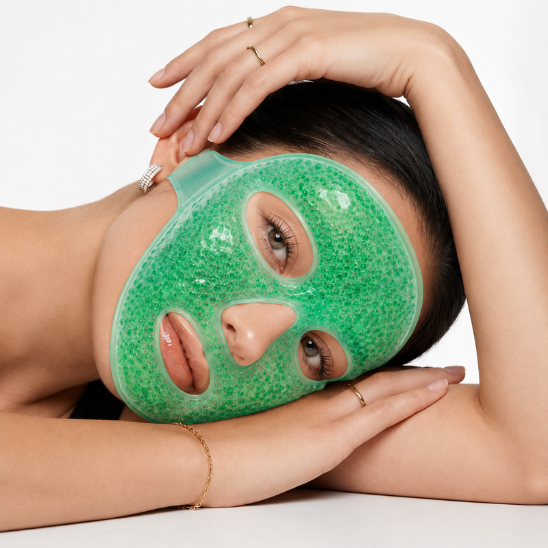 Máscara Facial Lumina Antiinchaço e Relaxante