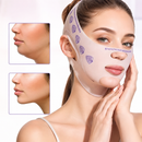 Mulher utilizando Máscara Face Sculpt