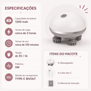 Massageador Elétrico Para Couro Cabeludo - Hadarea