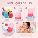 Rolo de Gelo Facial Massageador Anti-Inchaço e Olheiras
